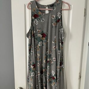 Torrid Sleeveless Floral Dress, Size 3